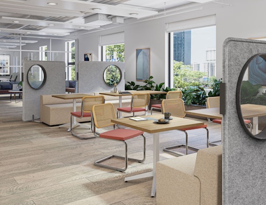 Inlet Screens by Knoll Inlet Screens by Knoll Cesca Dividends Horizons X-Base tables