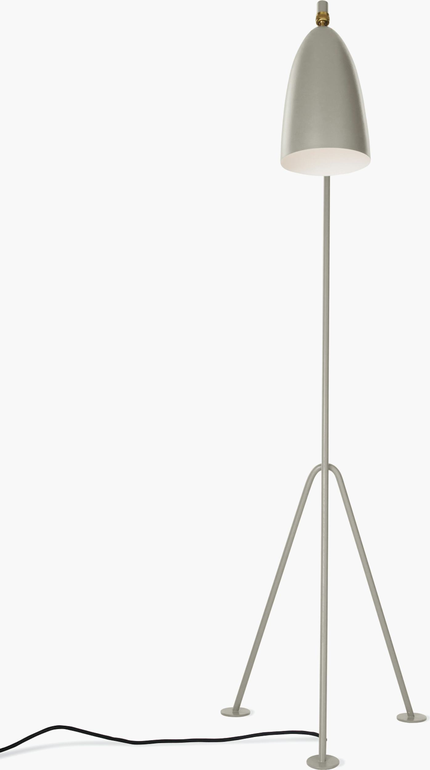 Greta Magnusson Grossman 'Grasshopper' Floor Lamp in Warm Gray