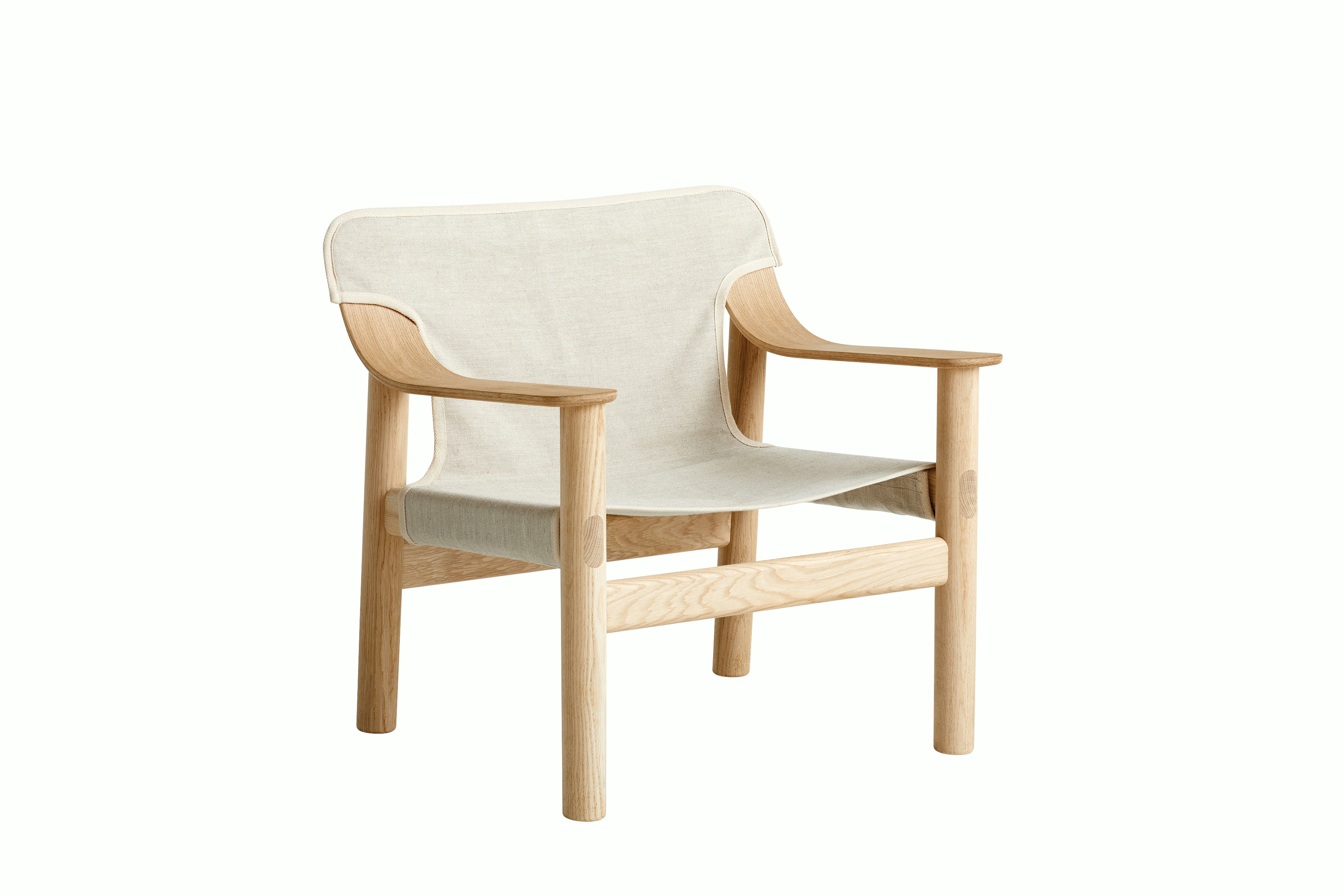 Bernard Lounge Chair, Canvas