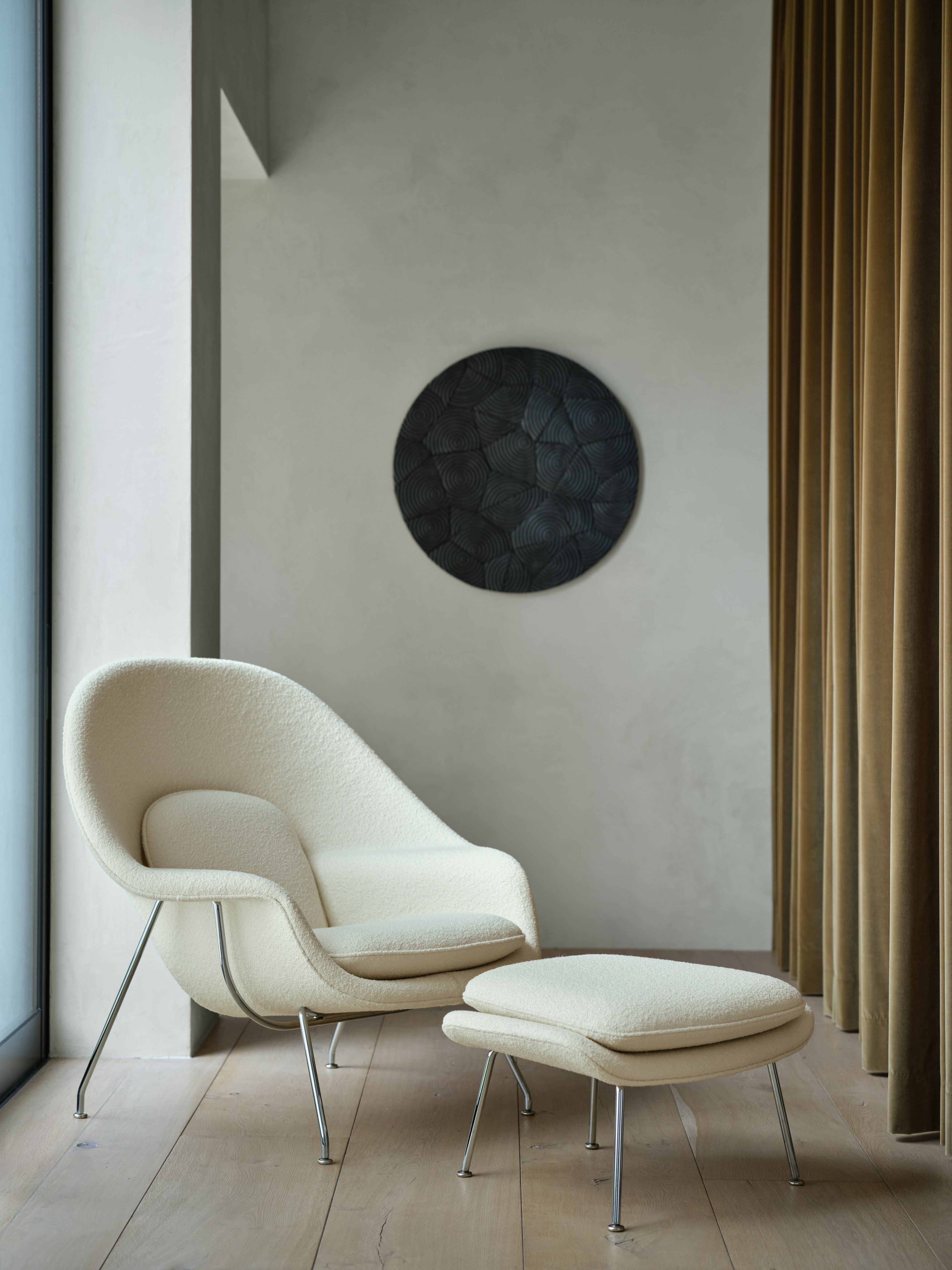 Womb Chair and Ottoman