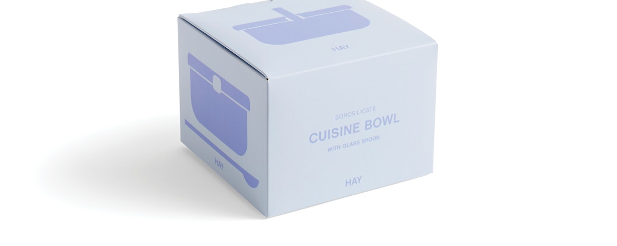 Borosilicate Cuisine Bowl & Spoon Set