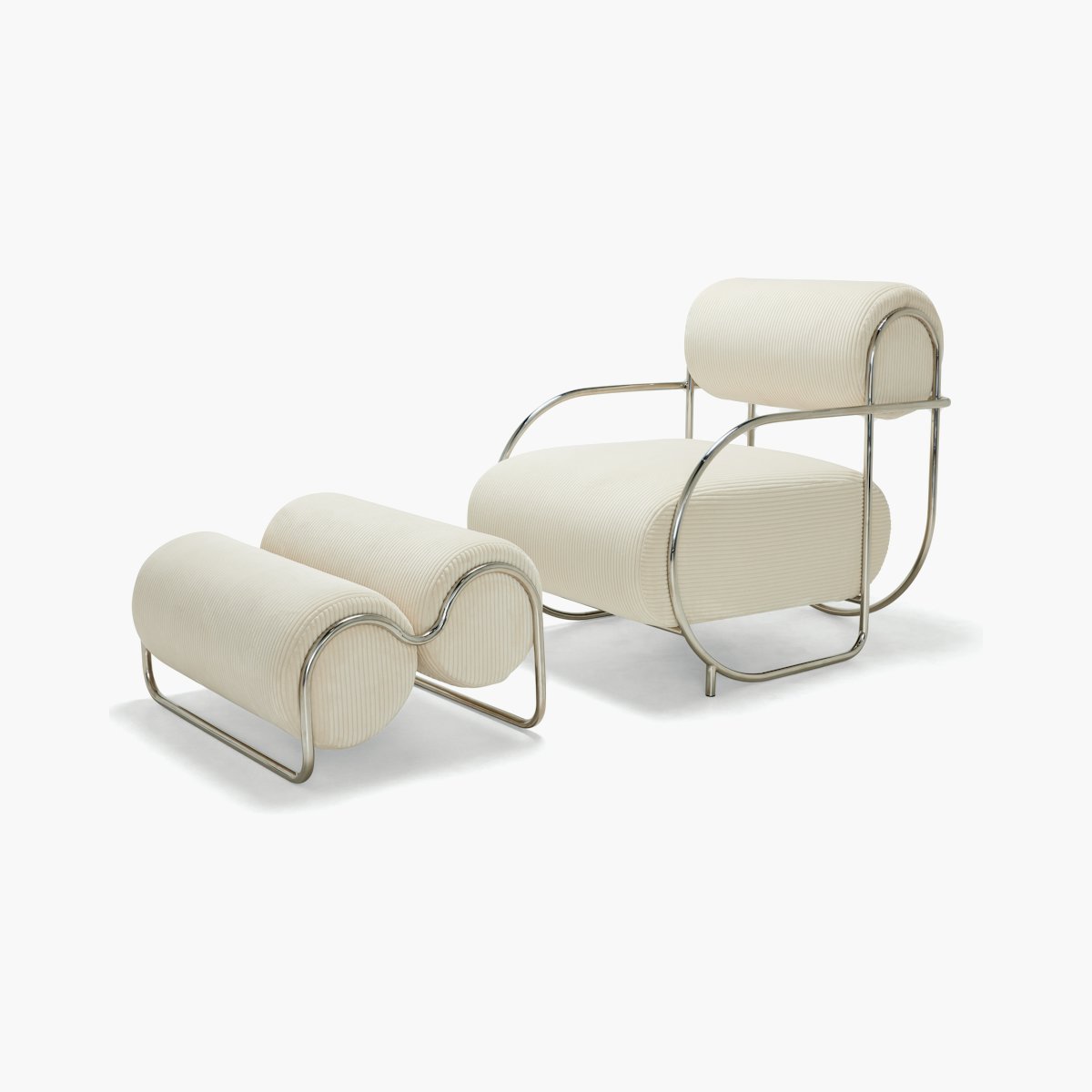 Chromeo Chair & Ottoman Chromeo Chair & Ottoman