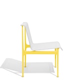 1966 Collection Dining Armless Chair yellow Richard Schultz patio outdoor furniture