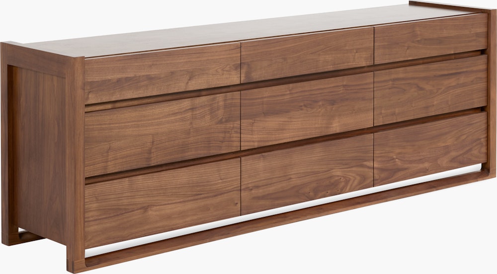 Matera Dresser - Nine Drawer,  Walnut