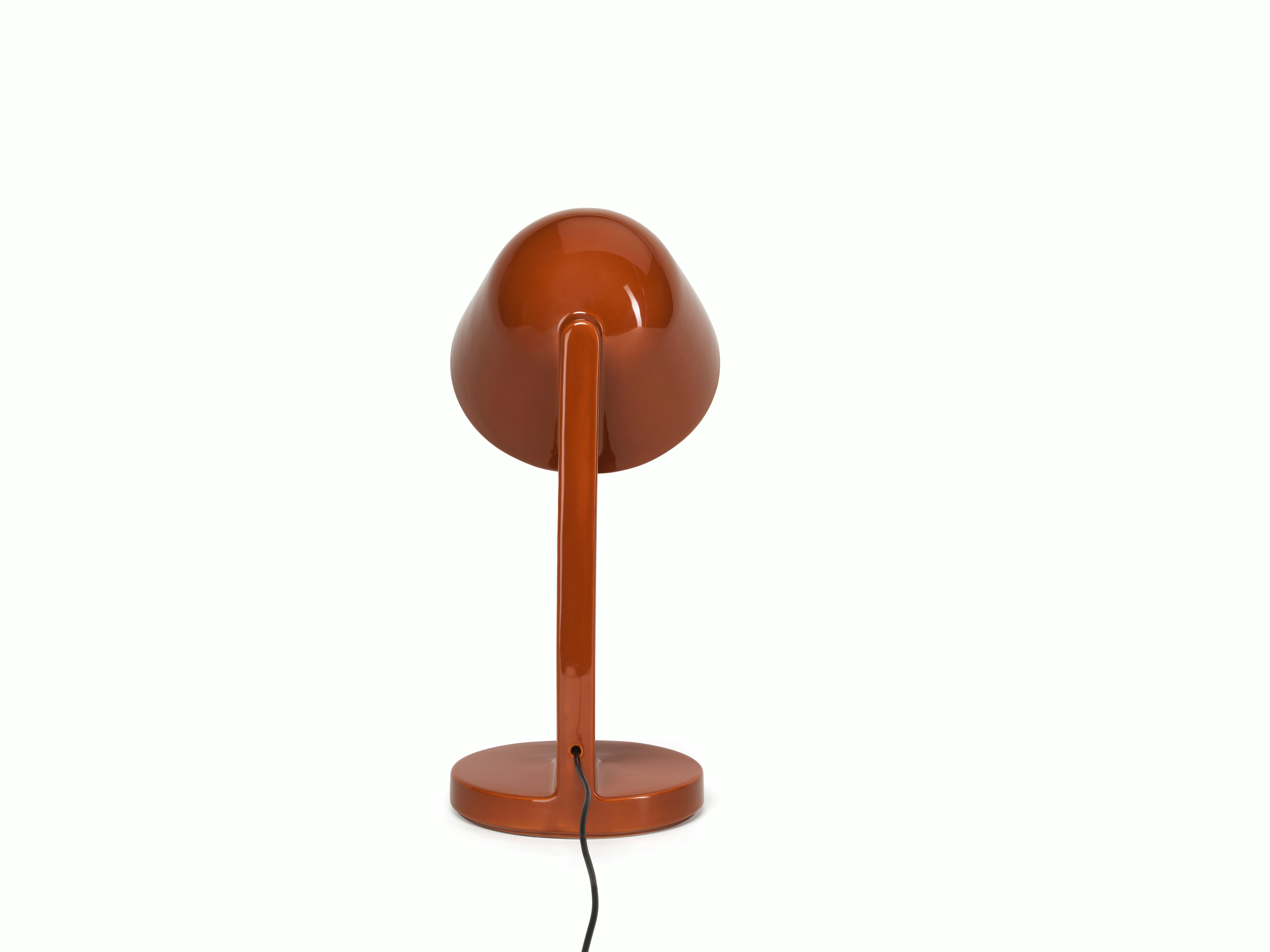 Ceramique Table Lamp - Down, Ceramic, Red