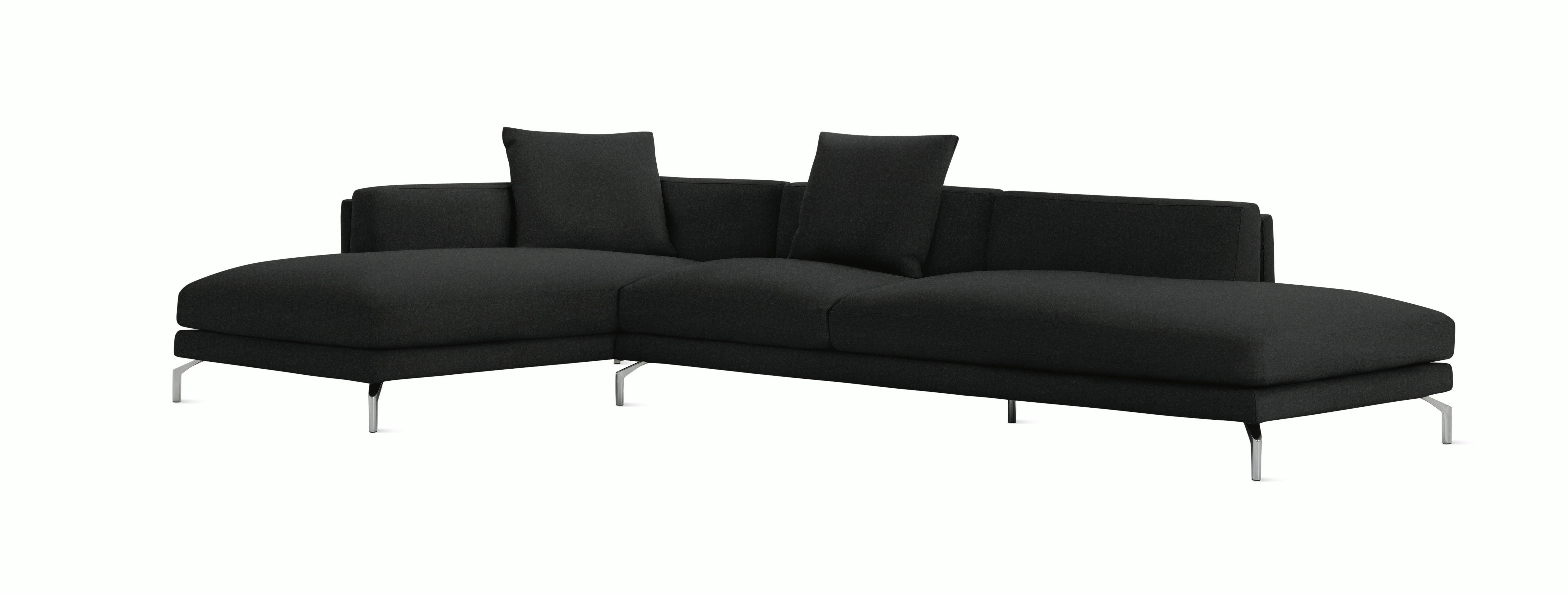 Como Open Sectional - Left Facing