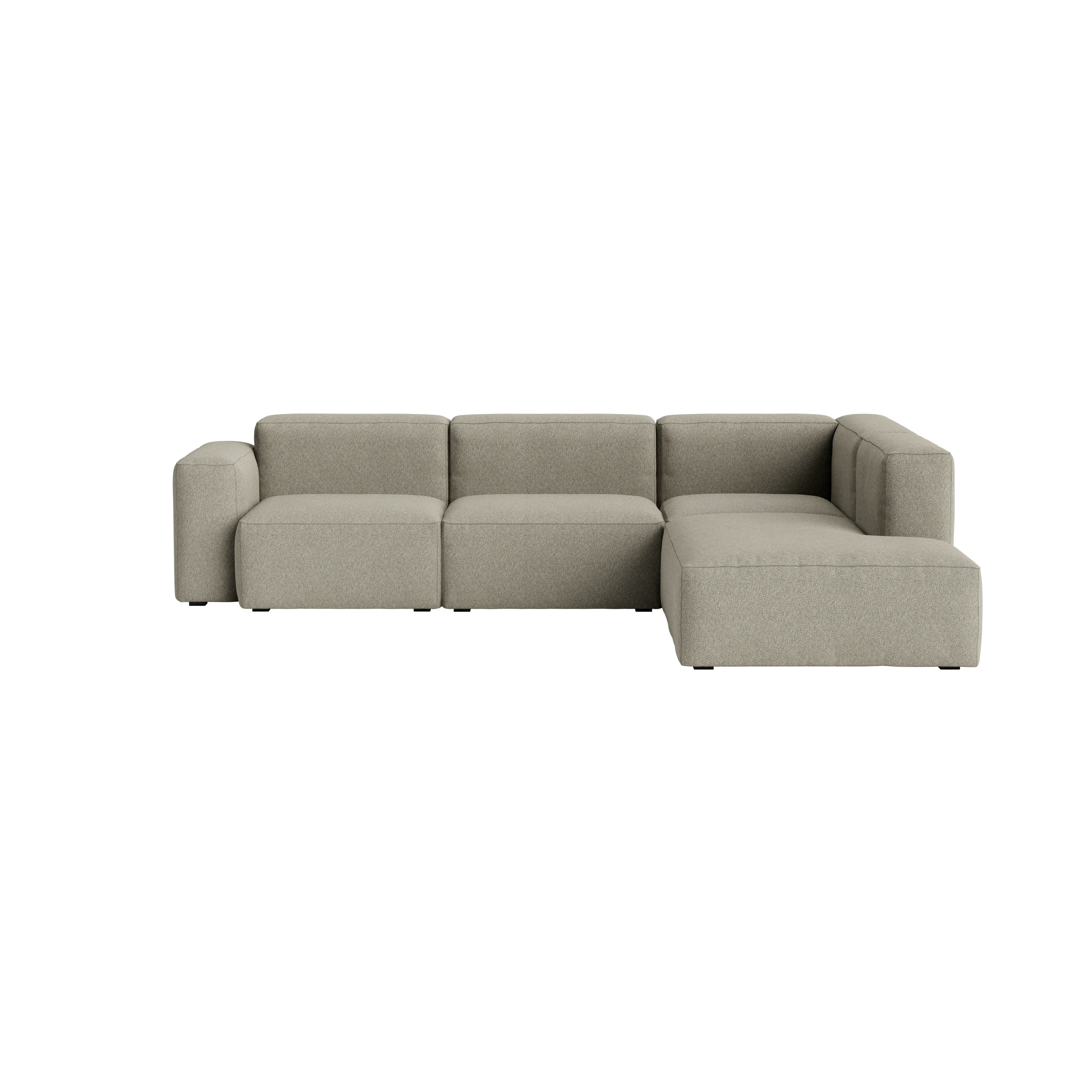 Mags SL L-Shaped Sectional - Right, Loft, 200 Cobblestone