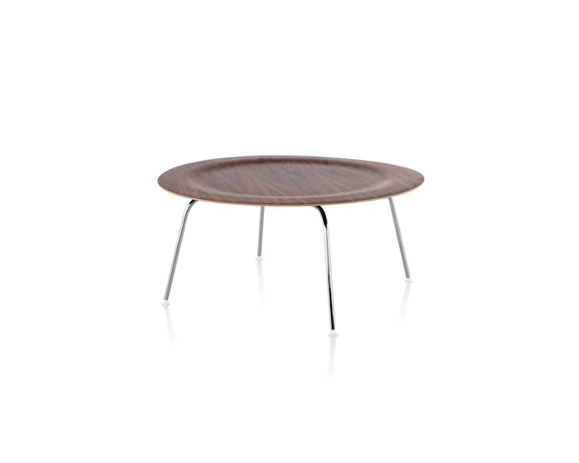 Eames Molded Plywood Coffee Table Metal Base