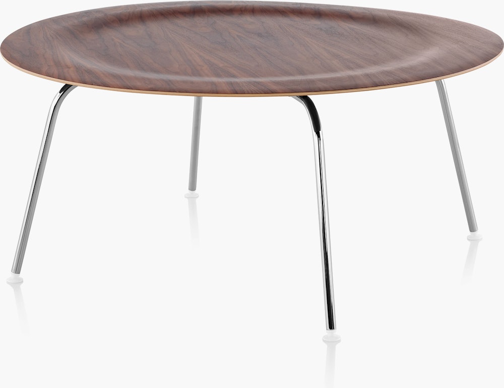 Eames Molded Plywood Coffee Table Metal Base