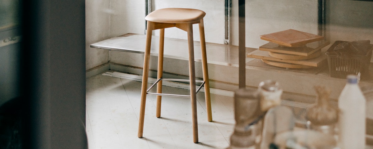 Soft Edge 82 Stool in commercial kitchen setting
