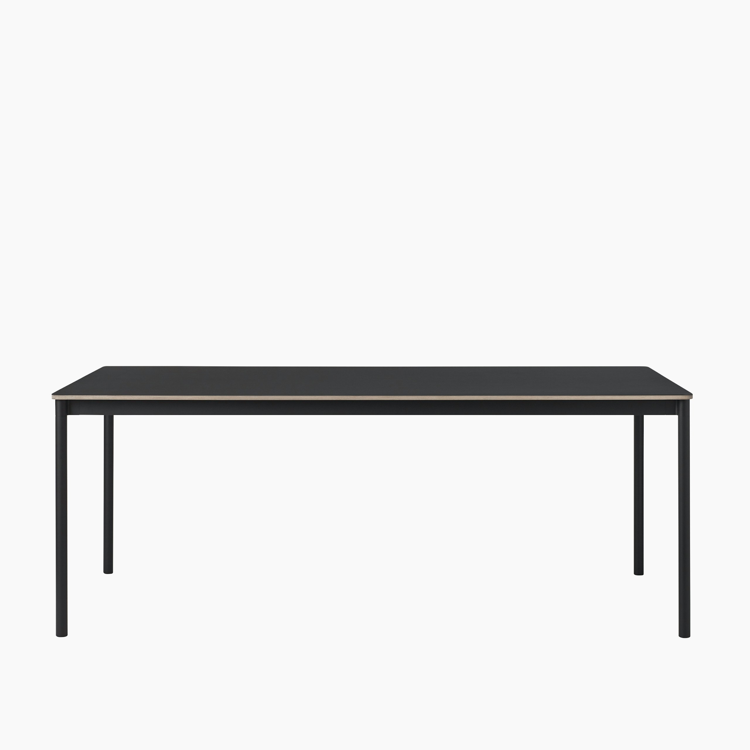 Base Table black straight