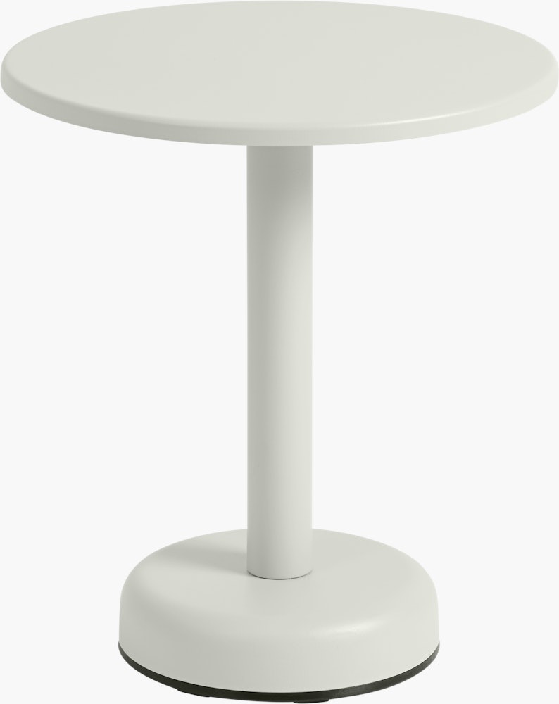 Linear Steel Side Table 16.5 x 18.5, Grey