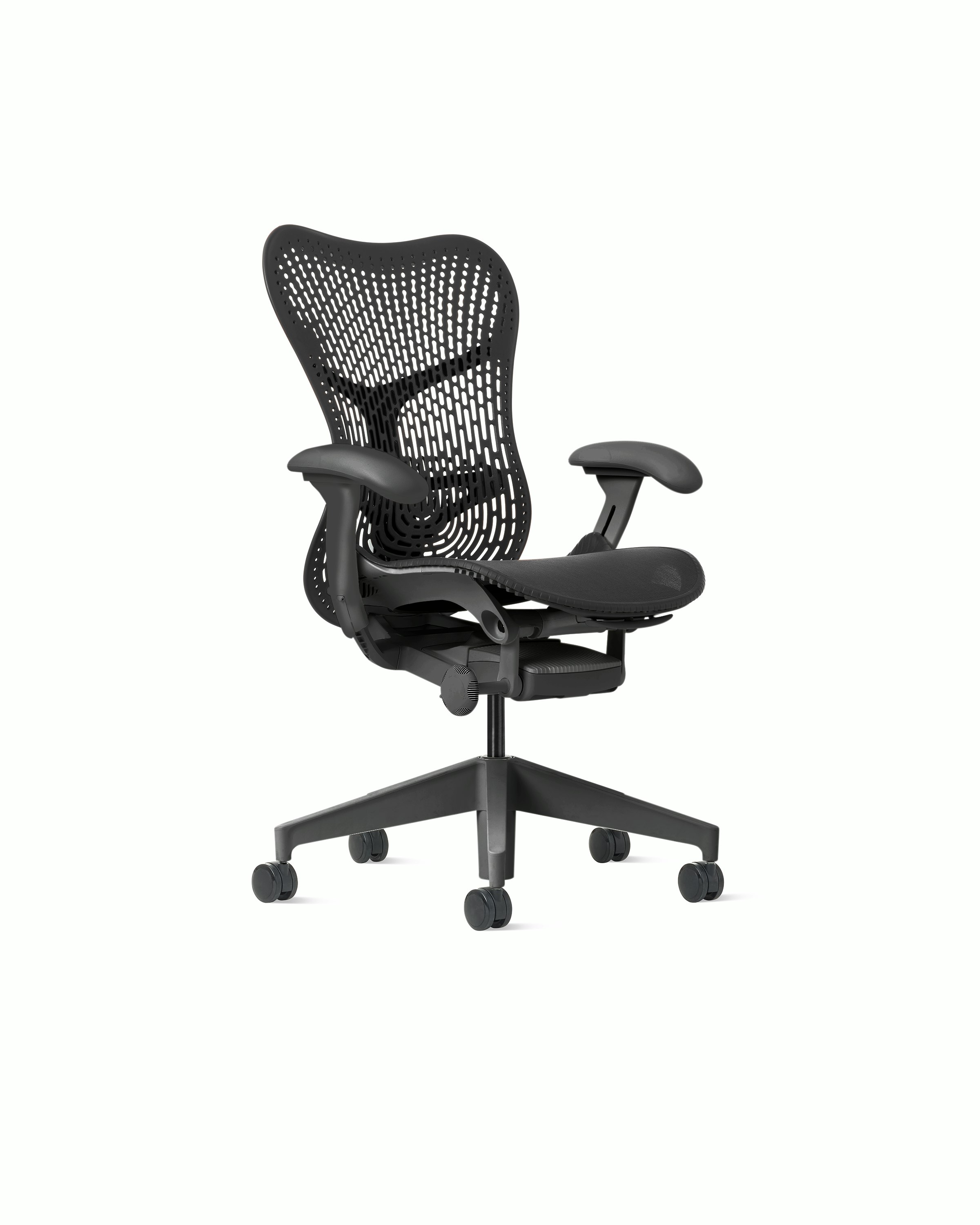 Mirra 2 Chair in Graphite with Graphite Triflex Suspension and FlexFront