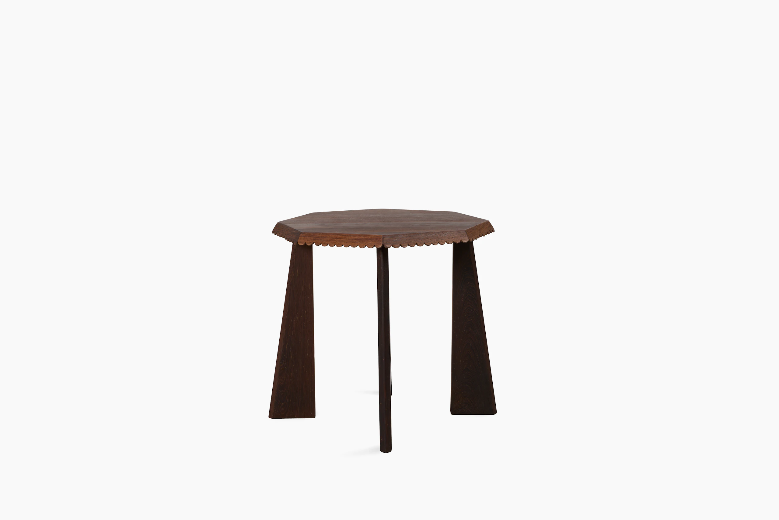 Lesire High Side Table - Panga Panga Wood