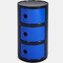 Componibili Storage Unit, Hyper Blue
