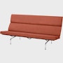 Eames Sofa Compact in Beck Clayware