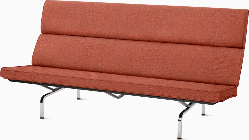 Eames Sofa Compact in Beck Clayware