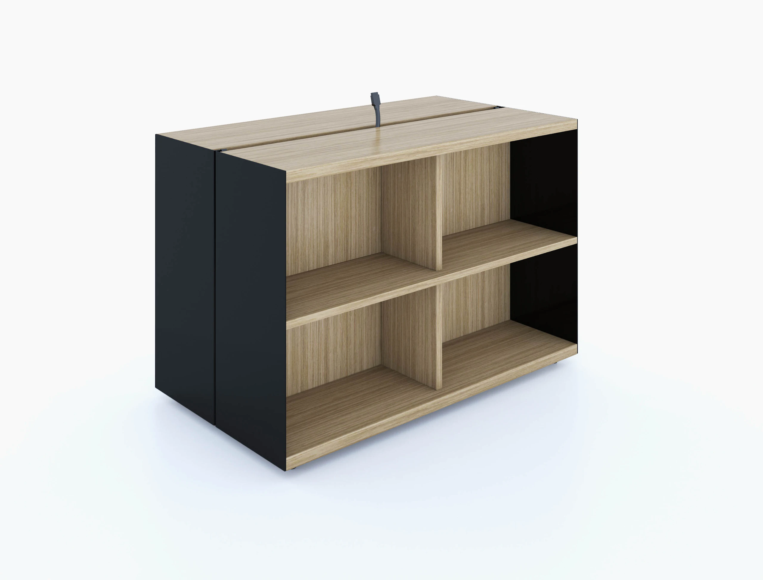 antenna workspaces hybrid storage cable management infeed