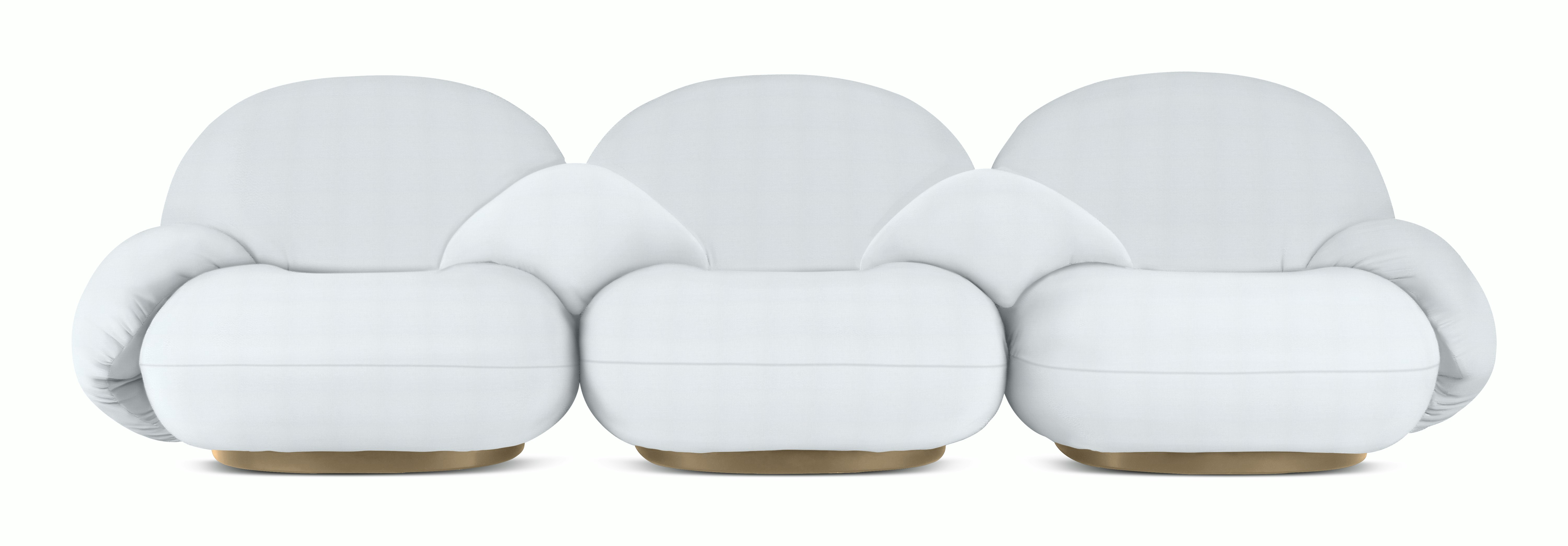 Pacha Sofa - Three Seater,  Center Arms