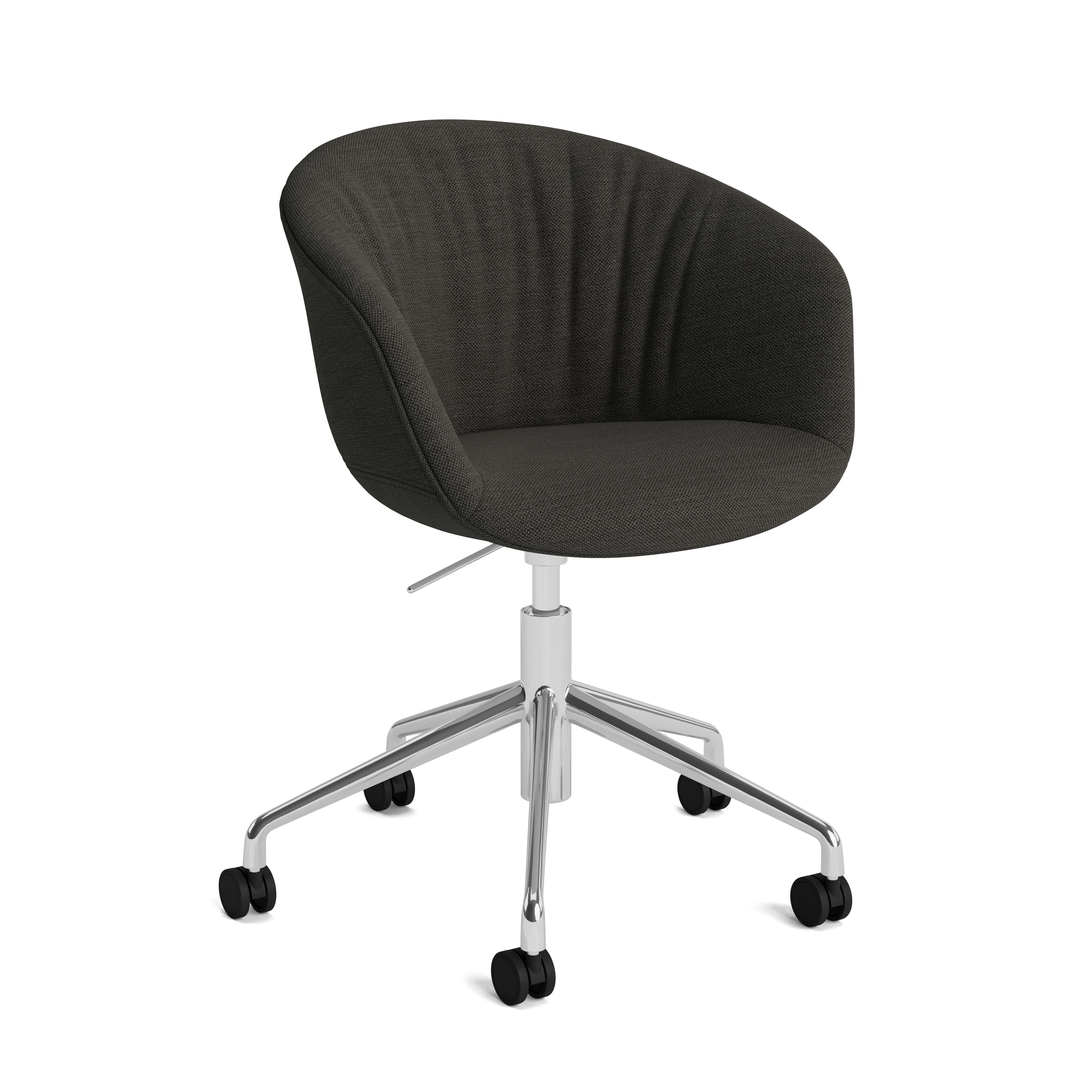 AAC 53 Soft Uph Task Armchair - Mode, 005 Talus - Polished Aluminum