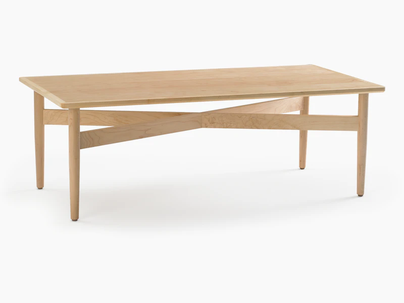 A Hemlock Coffee Table in maple.