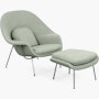 Womb Chair and Ottoman Womb Chair and Ottoman, Standard