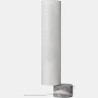 Unbound Floor Lamp in Grey Marble and Canvas
