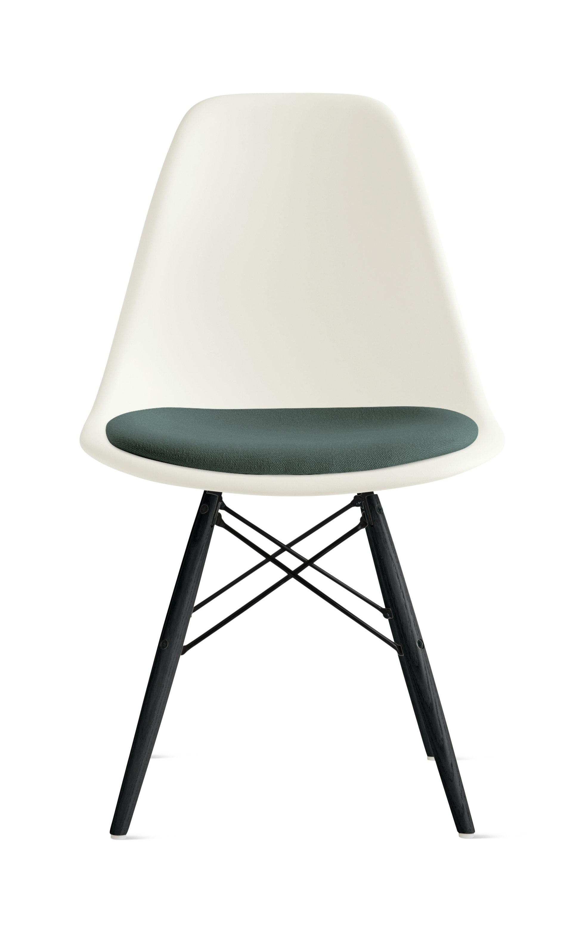 Eames Recycled Plastic Side Chair with Seat Pad