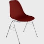 Eames Molded Plastic Side Chair,  Stacking Base