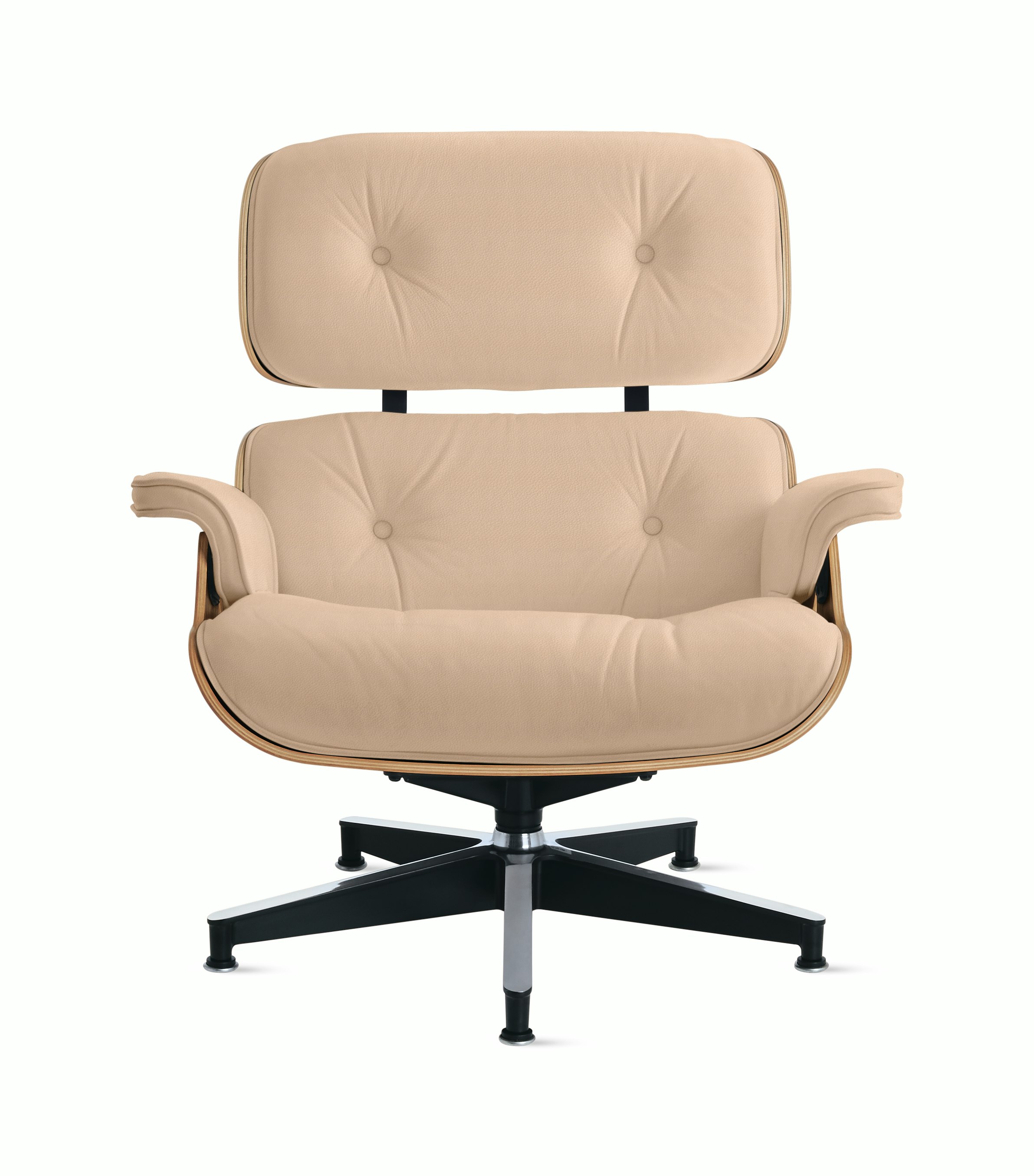 Eames Lounge Chair in Prone and Stow leathers