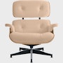 Eames Lounge Chair in Prone and Stow leathers