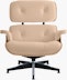 Eames Lounge Chair in Prone and Stow leathers