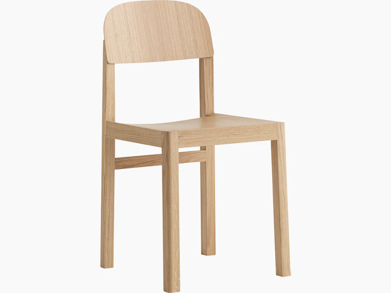 Workshop chair oak