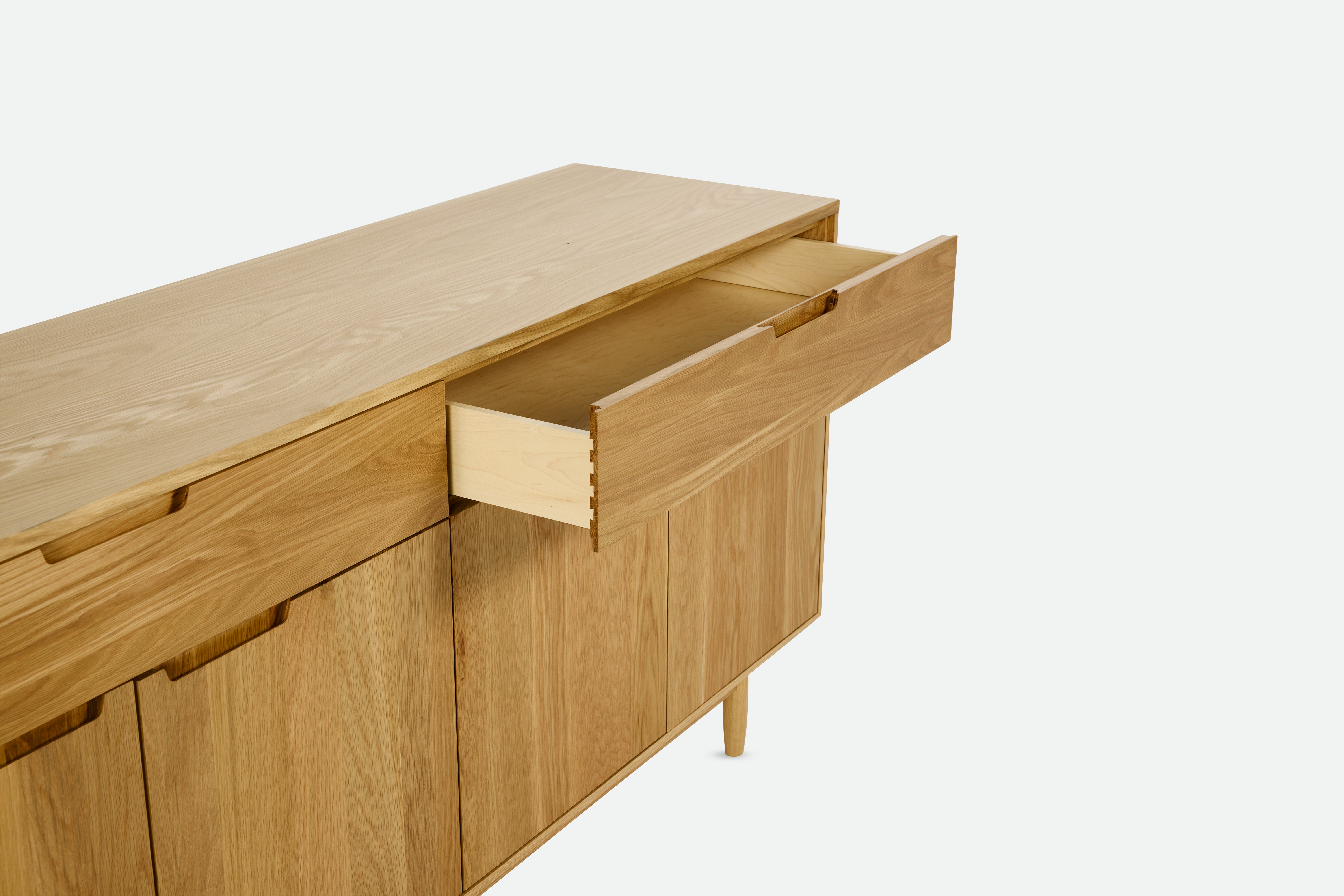 Raleigh Credenza - 72", Oak