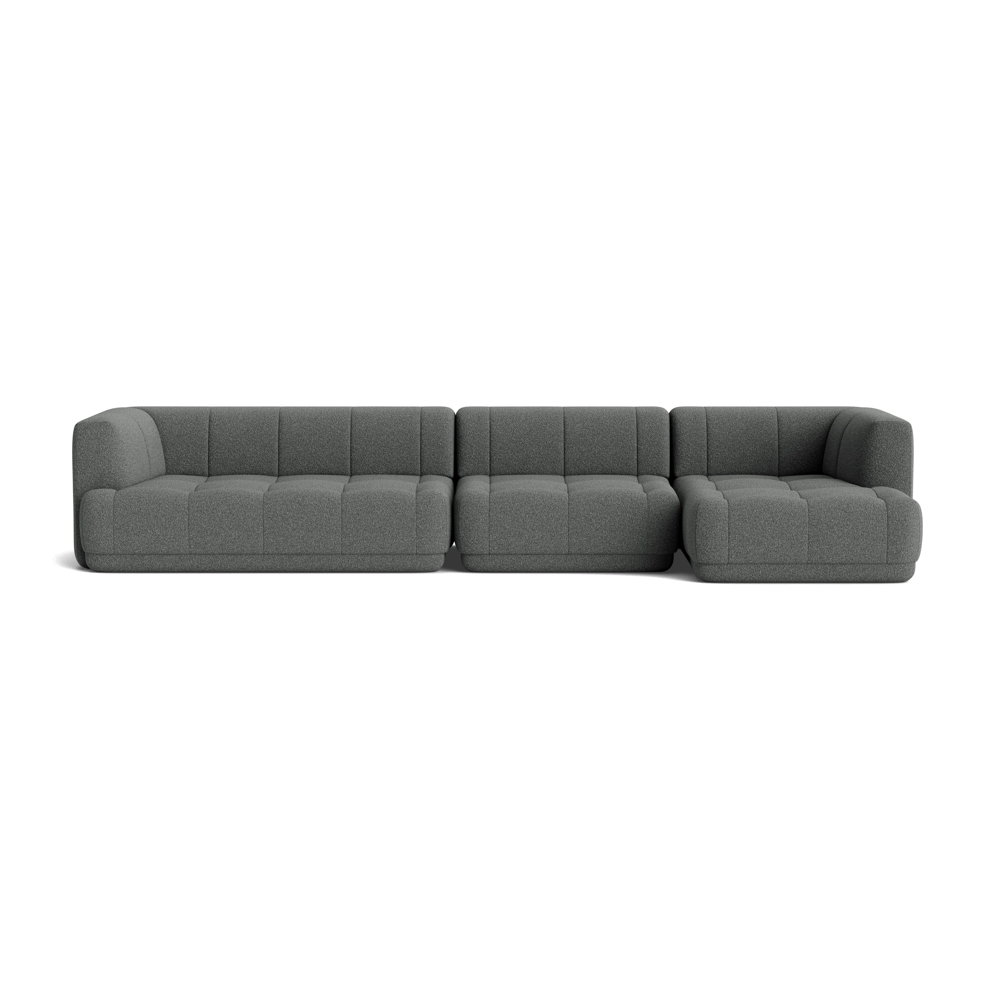 Quilton Wide Chaise Sectional