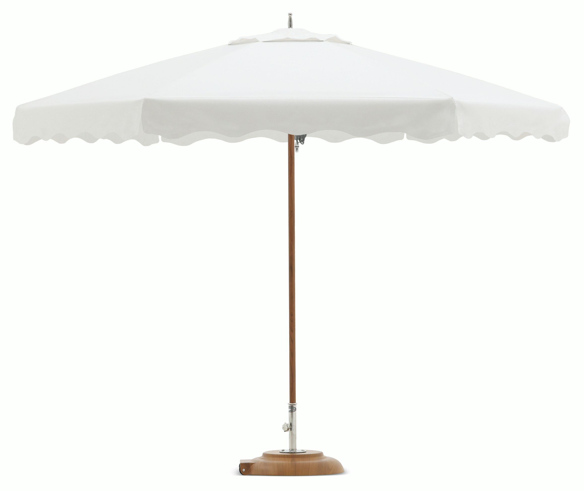 Tuuci Ocean Master Hexagon Scalloped Umbrella,  Solid