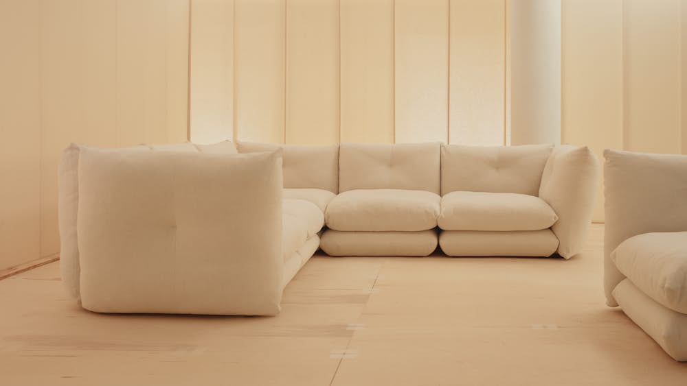 Perron Pillo Sofa and Willo Perron