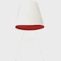 Eames Recycled Plastic Side Chair with Seat Pad