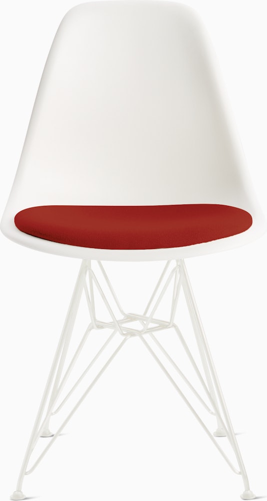 Eames Recycled Plastic Side Chair with Seat Pad