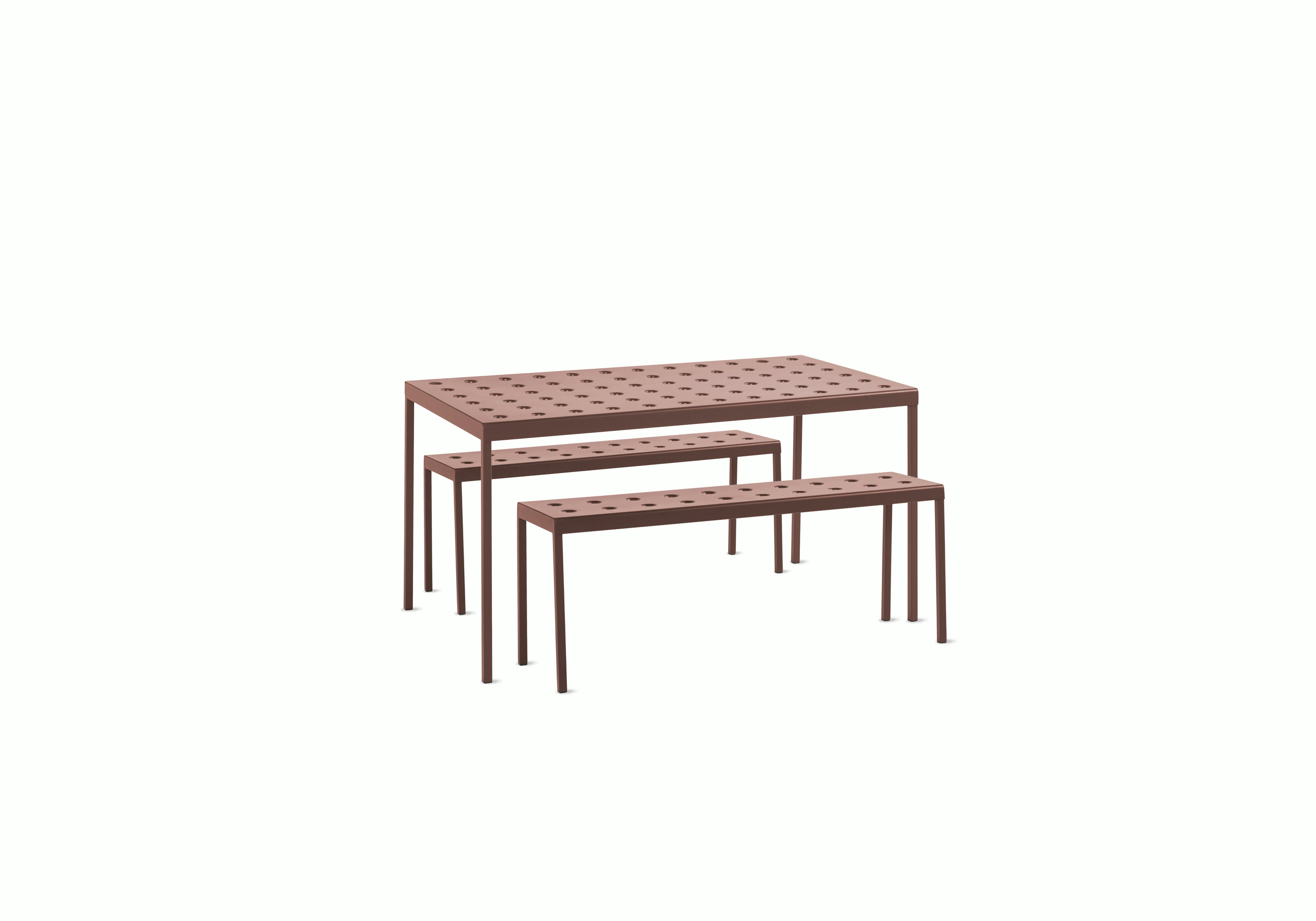 Balcony Dining Bench Set