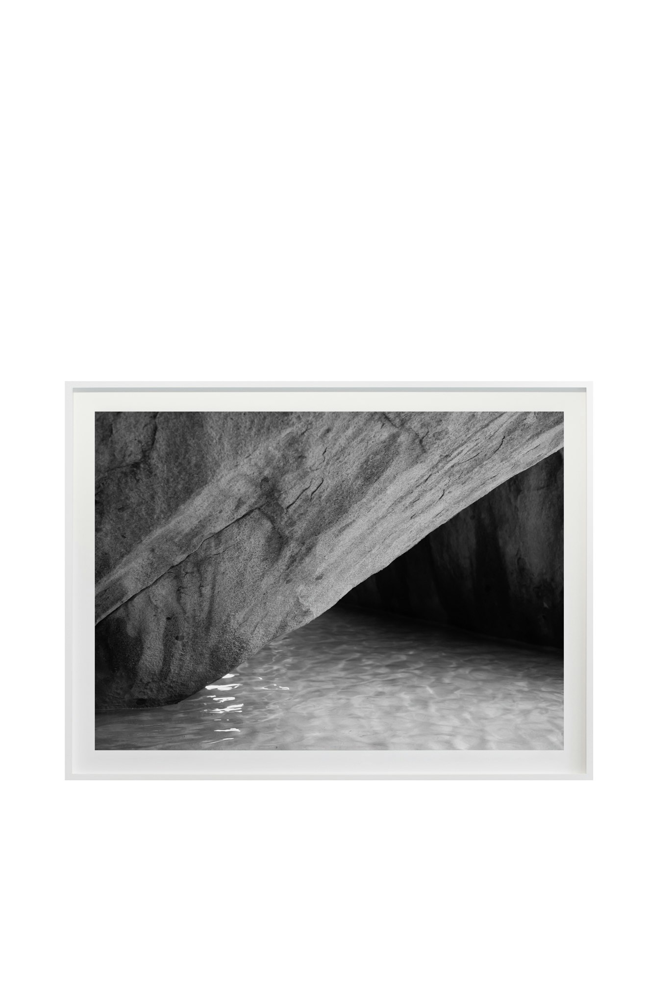 Stacked No. 7244 by Cas Friese,  30 x 40,  White Frame