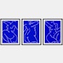 "Blue Dancer Series" by Laxmi Hussain