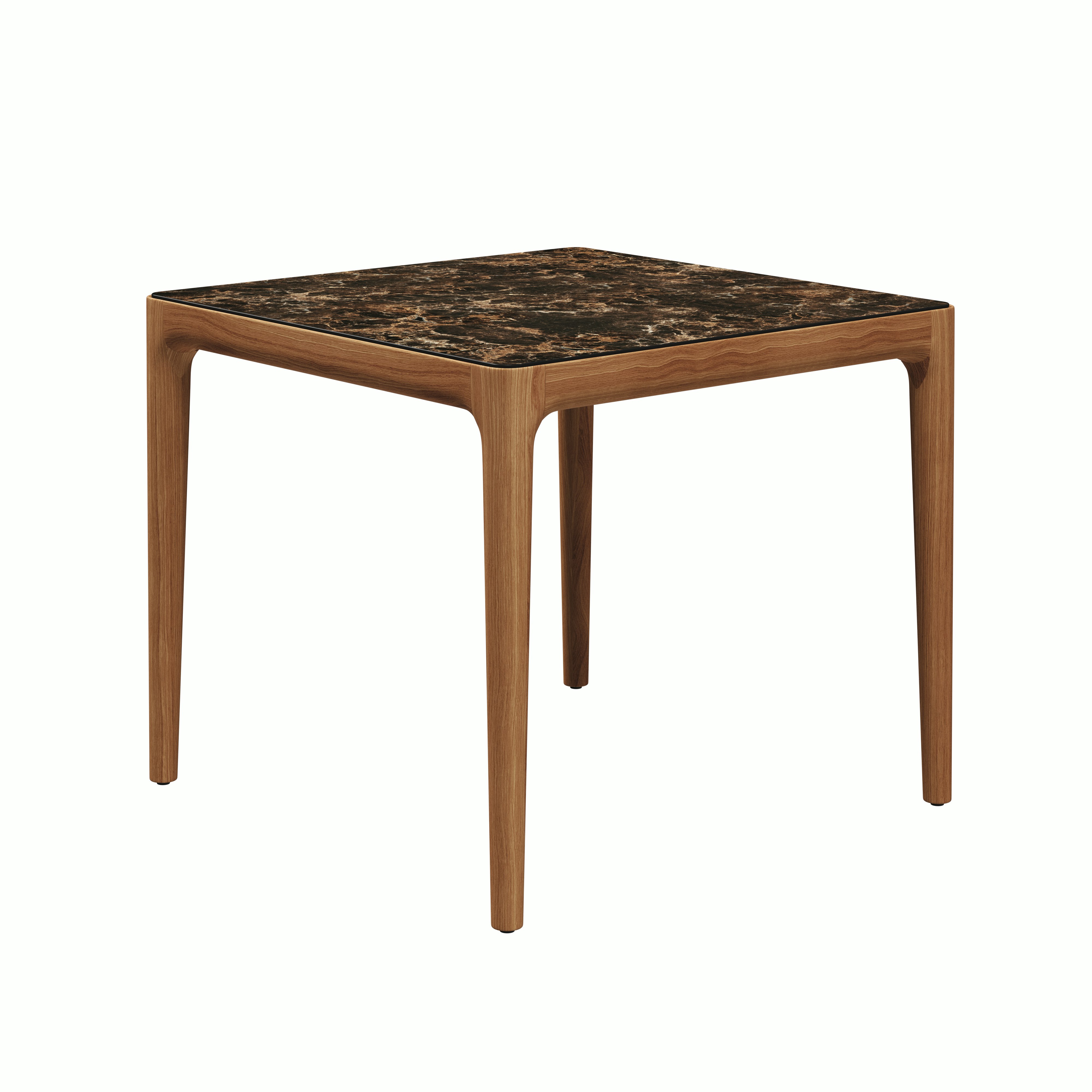 Lima Outdoor Dining Table - Square,  Emperor,  34.5""