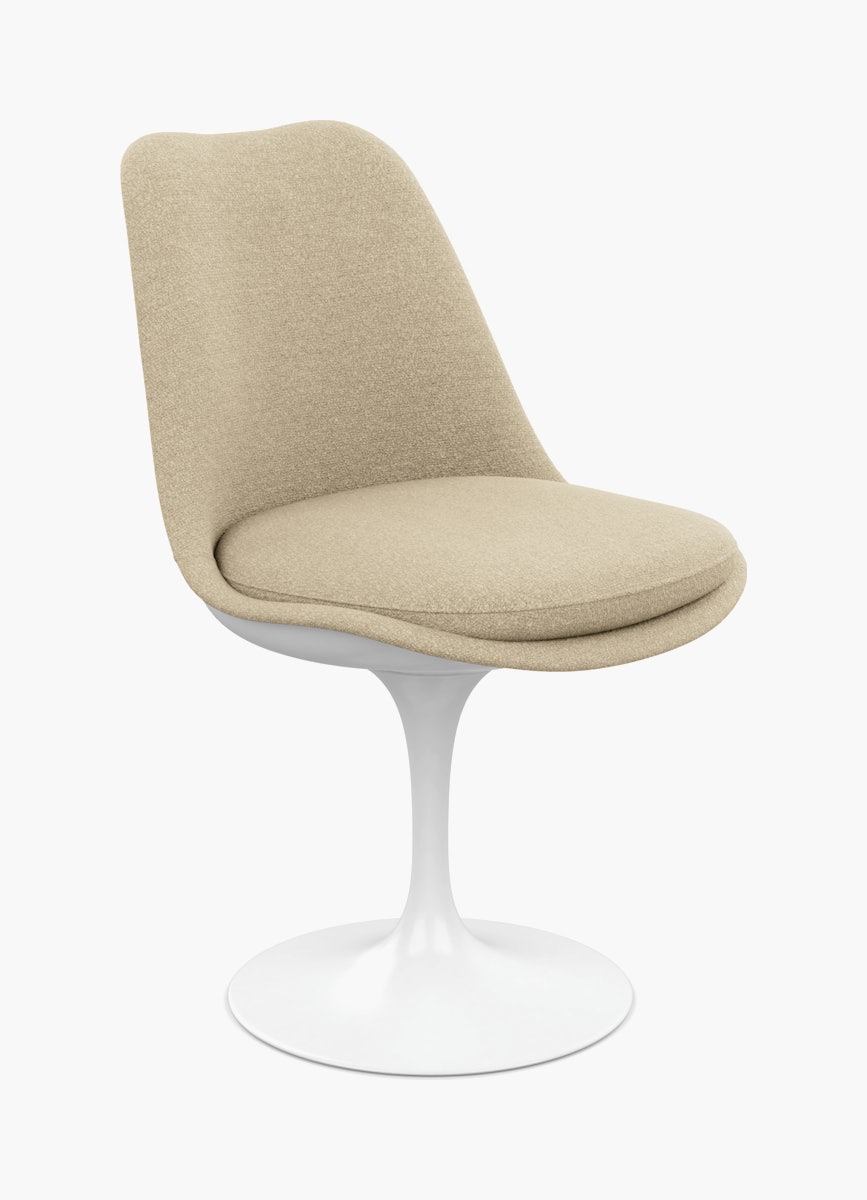 Saarinen Tulip Side Chair, Fully Upholstered