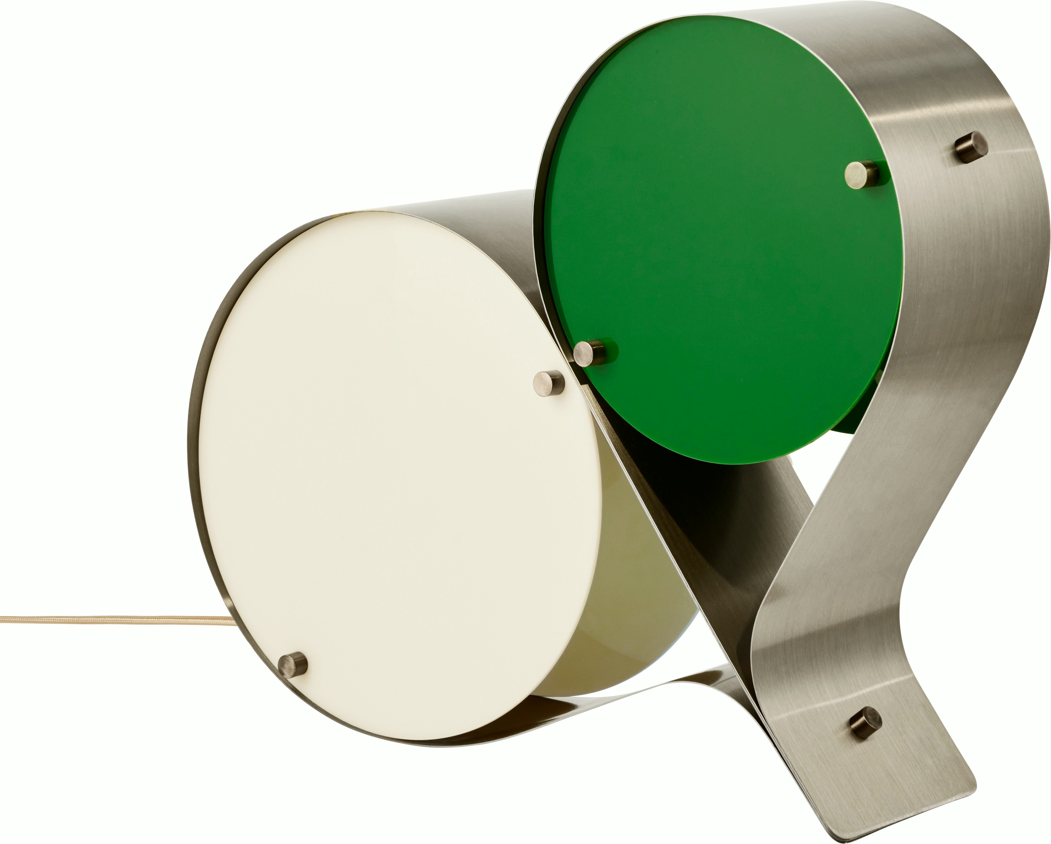 Coppia Table Lamp - Ivory / Clover