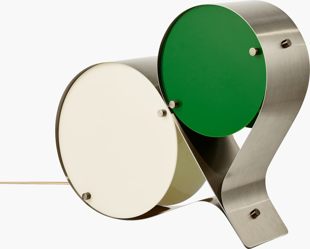 Coppia Table Lamp - Ivory / Clover