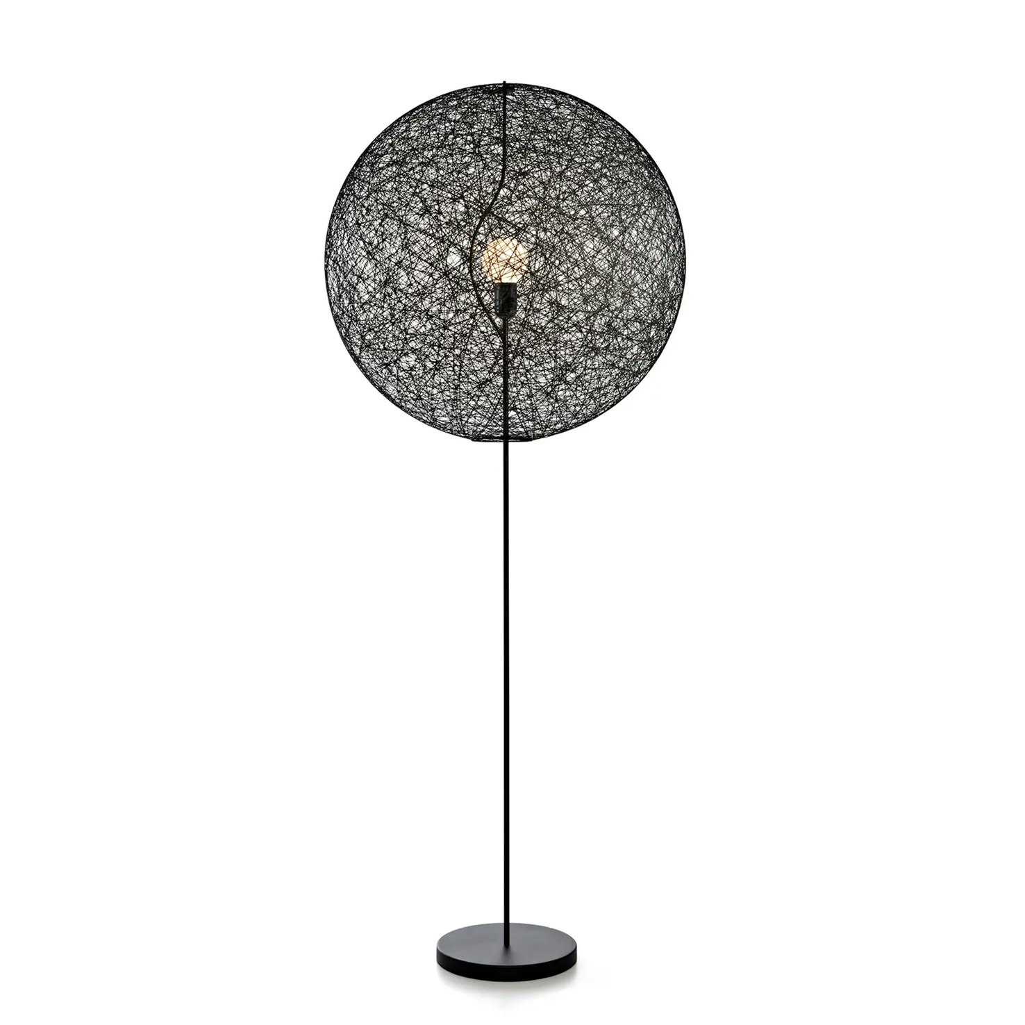 Random Floor Lamp II, Medium Black