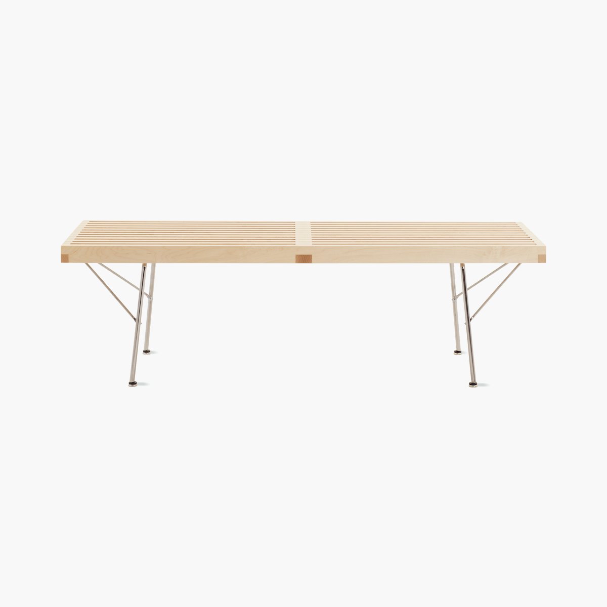 Nelson Platform Bench Nelson Platform Bench, Metal Base