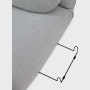 Luva Modular Sofa, ganging system