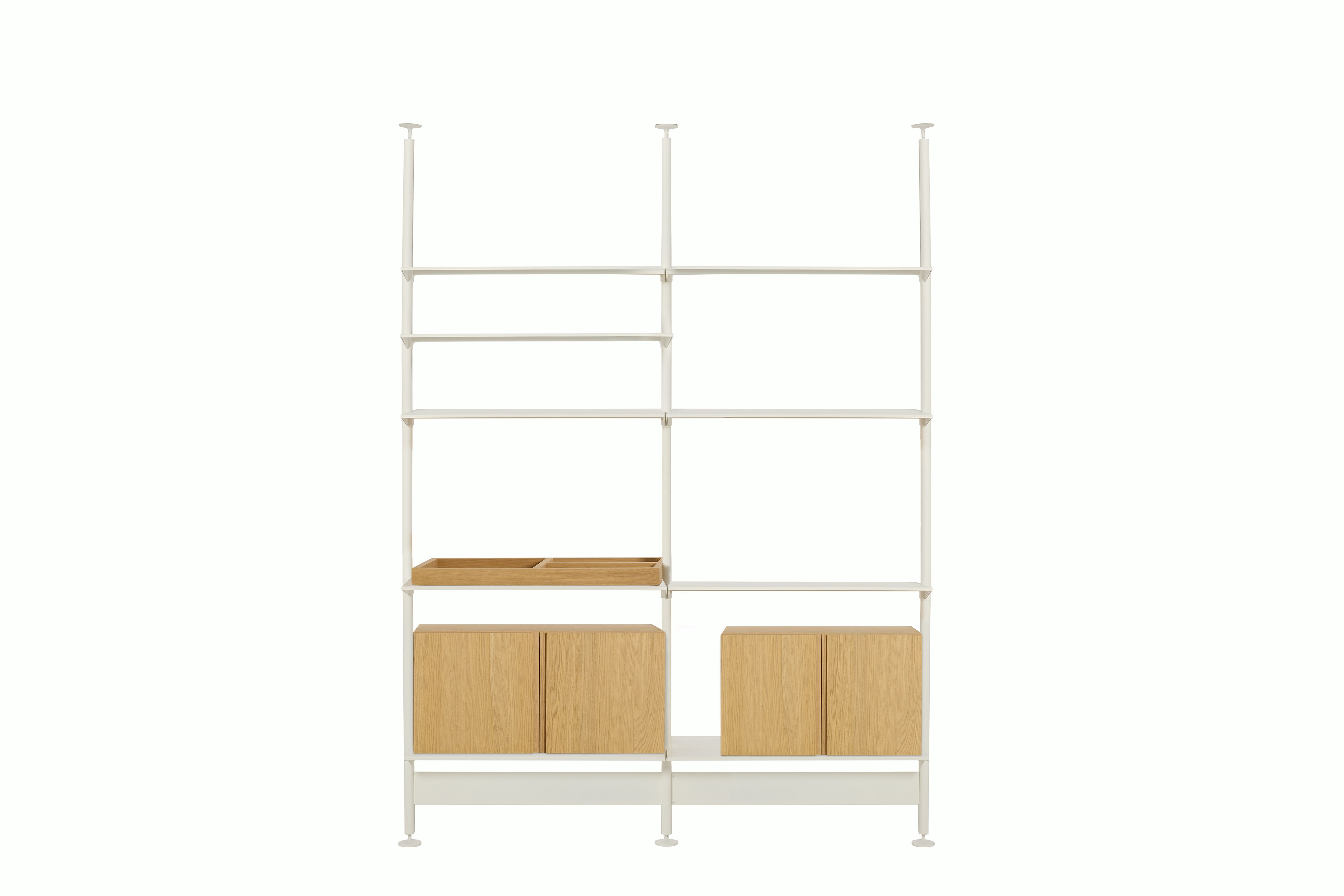Pira Floor Shelving - 2 Bay